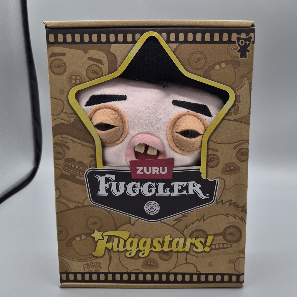 New Fuggler Fuggstars Funny Ugly Monster Elvis Parody 9"‎ Plush Greazee